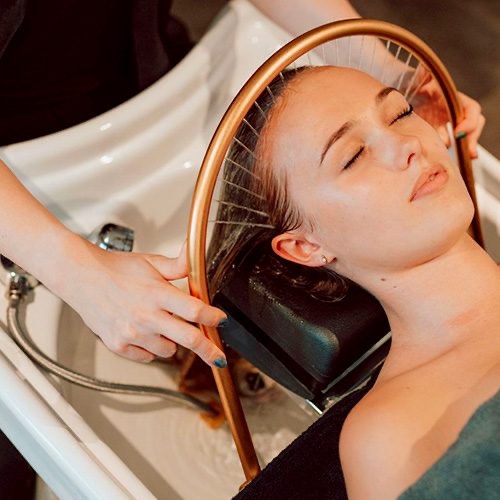 Hydro scalp water treatment at Body Roll Spa